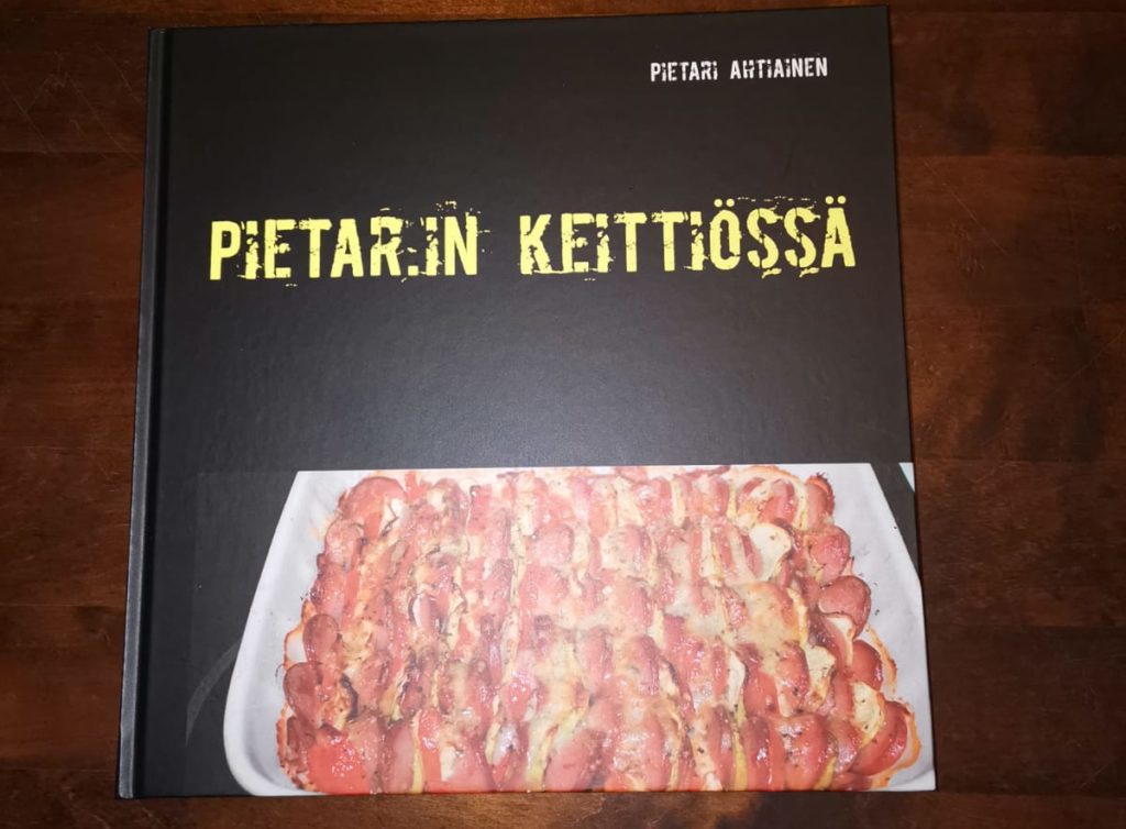 Keittokirjani kuvassa.